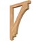 Ekena Millwork Imperial Arts & Crafts Smooth Bracket, Western Red Cedar, 3 1/2"W x 32"D x 44"H BKT04X32X44IMP03SWR - alternate 1